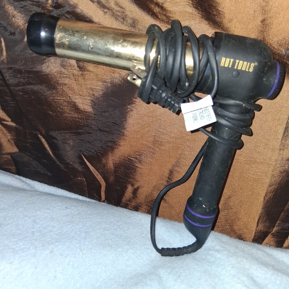 Hot Tools Gold and Black Curling Iron